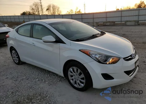 2011 Hyundai Elantra Gls from USA, damaged, VIN 5NPDH4AE0BH016653